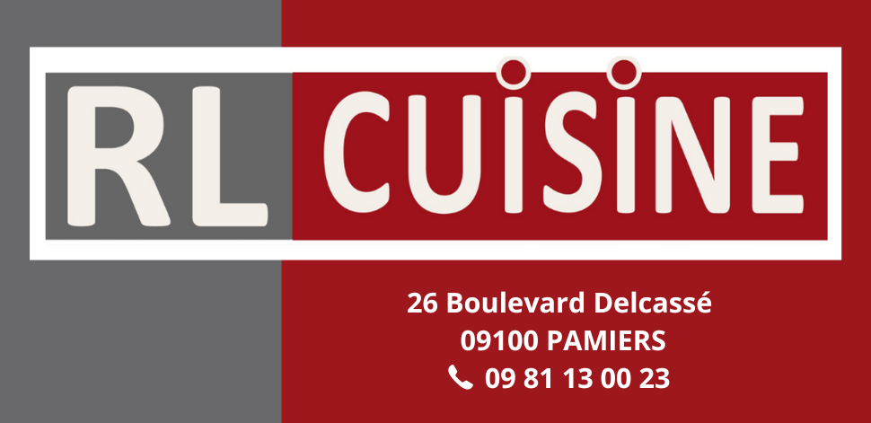 Logo RL Cuisine partenaire de Gîtes de France Ariège offrant des avantages et réductions aux adhérents.