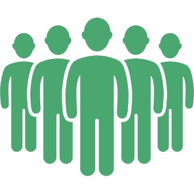 Icône représentant les propriétaires membres du réseau.