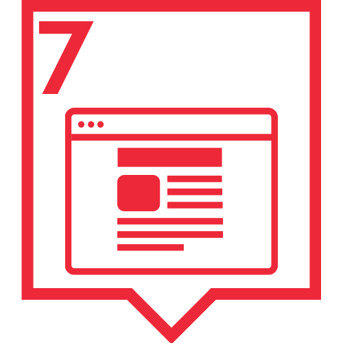 Icône représentant la mise en ligne d’un hébergement touristique.